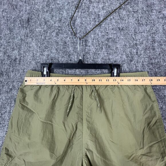 Old Navy Shorts Mens Large Army Green Hybrid Active Elastic‎ Waist Swim Board - Picture 5 of 8